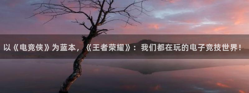 完美电竞cs：以《电竞侠》为蓝本，《王者荣耀》：我们都在玩的电子竞技世界！