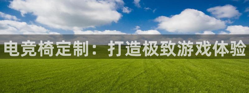 完美电竞官网首页：电竞椅定制：打造极致游戏体验
