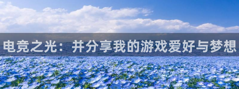完美电竞世界平台：电竞之光：并分享我的游戏爱好与梦想