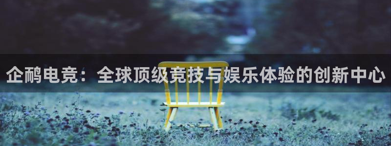 完美电竞世界官网：企鸸电竞：全球顶级竞技与娱乐体验的创新中心